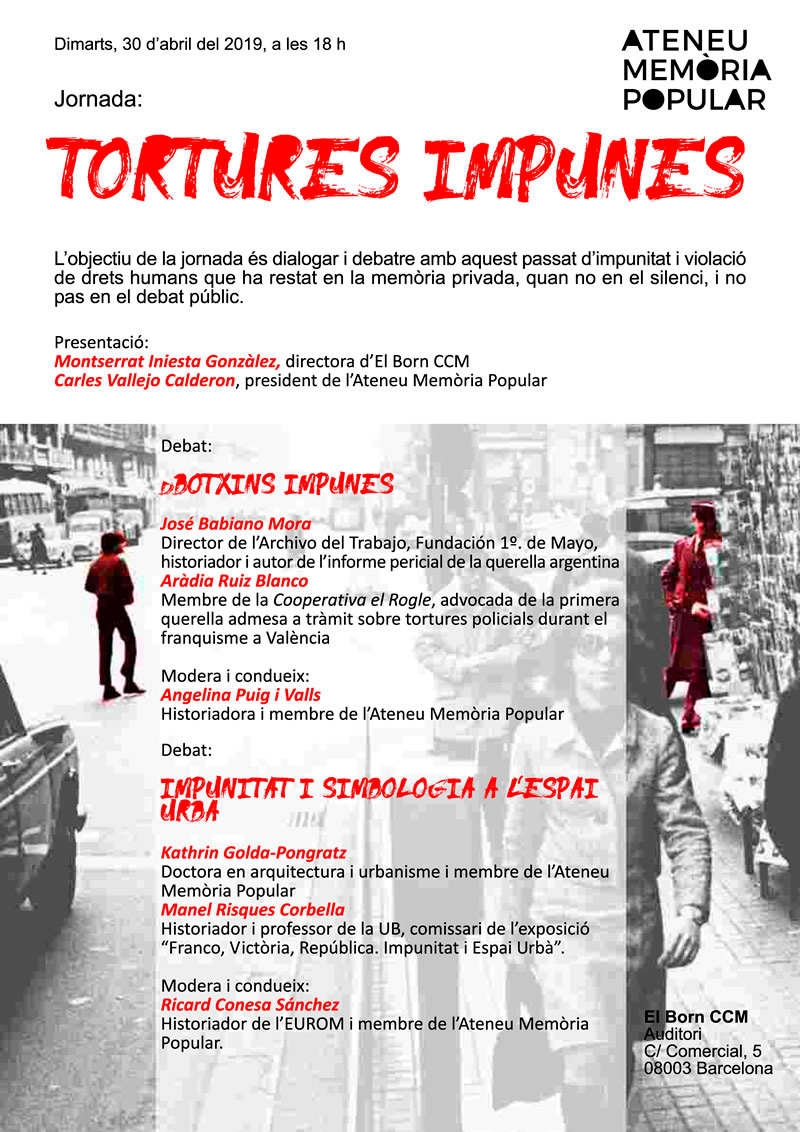 Cartell tortures impunes